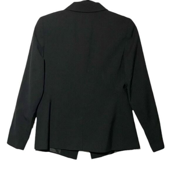 Loft Black Lined Single Button Blazer Size Small - Picture 2 of 10